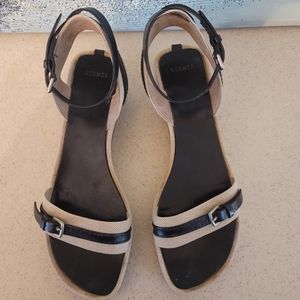 Hermes wedge sandal